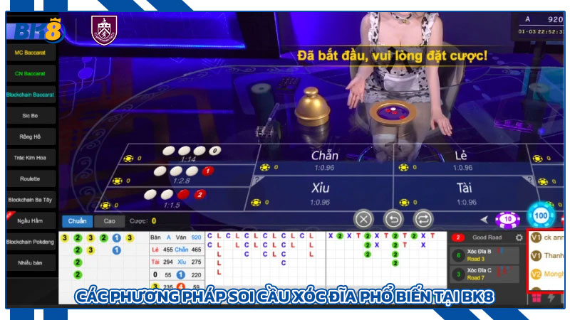Các phương pháp soi cầu xóc đĩa phổ biến tại Bk8